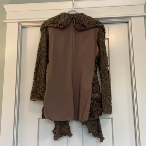 Taupe detailed cardigan - Picture 2 of 5